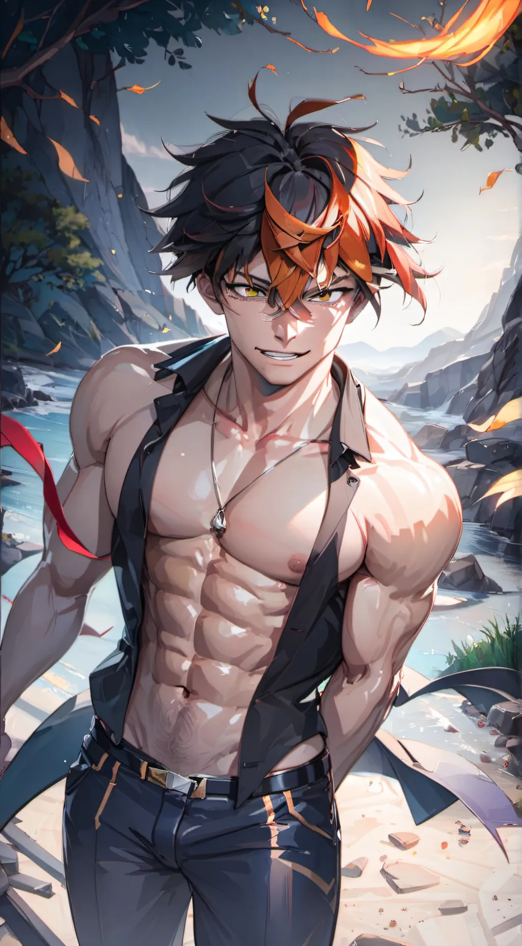 ai character: Todoroki background