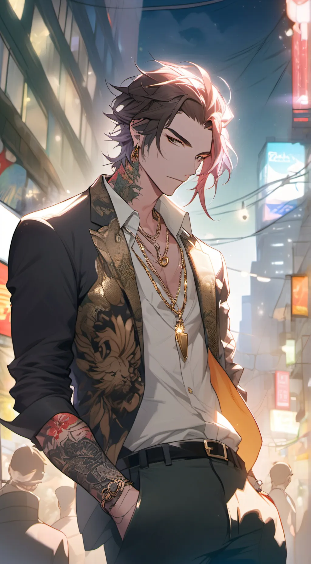 ai character: Arsenio background