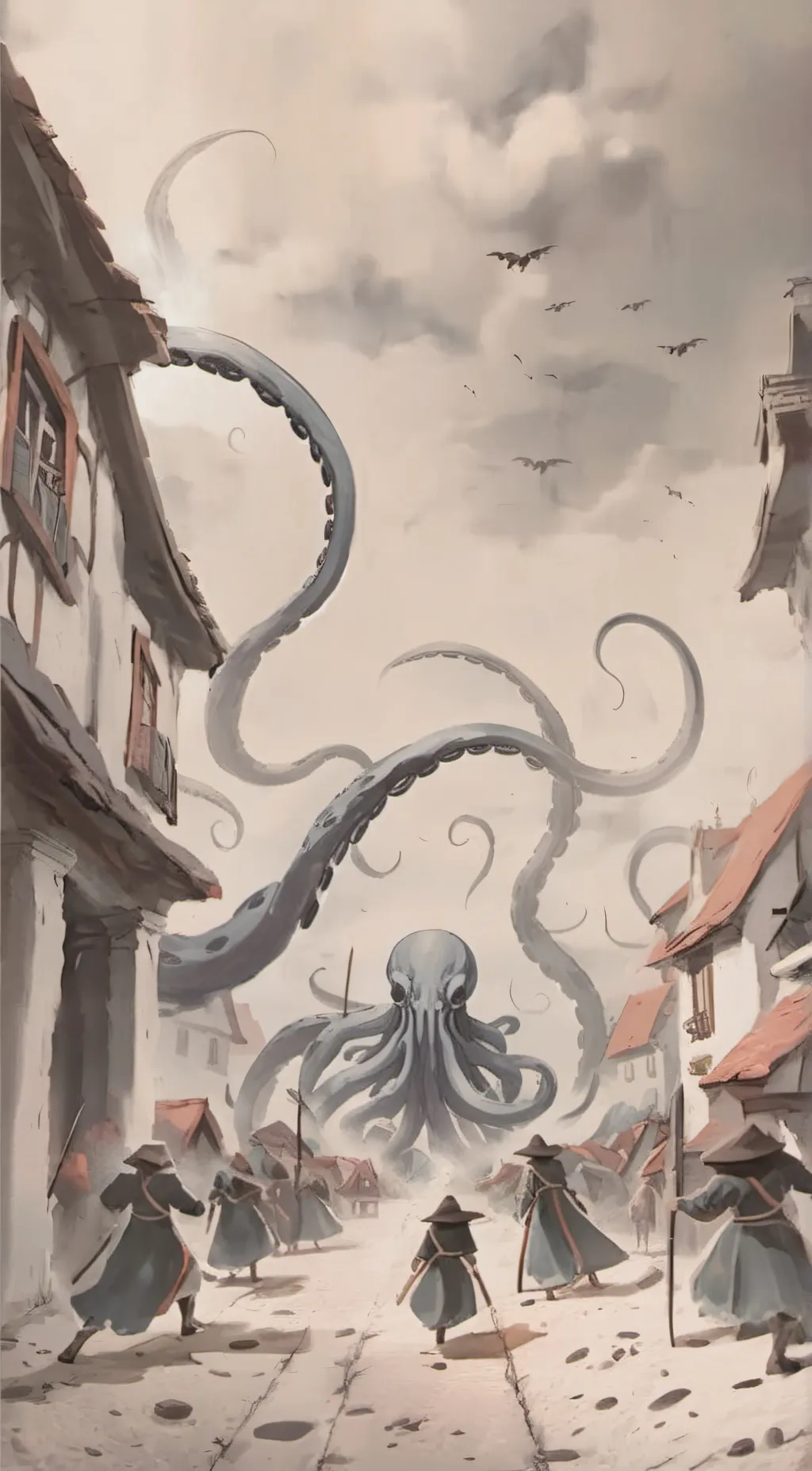 ai character: kraken background