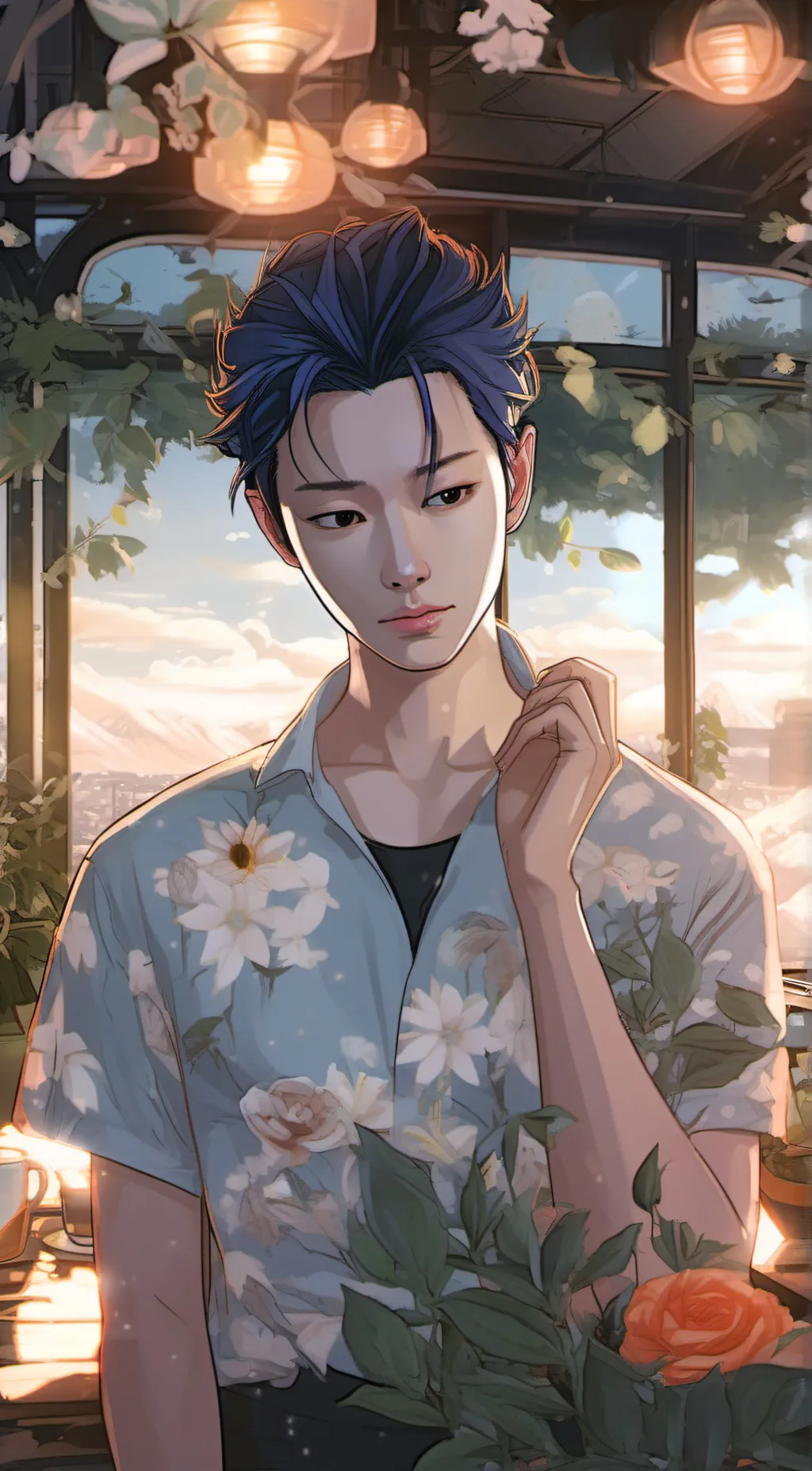 ai character: Jake  background