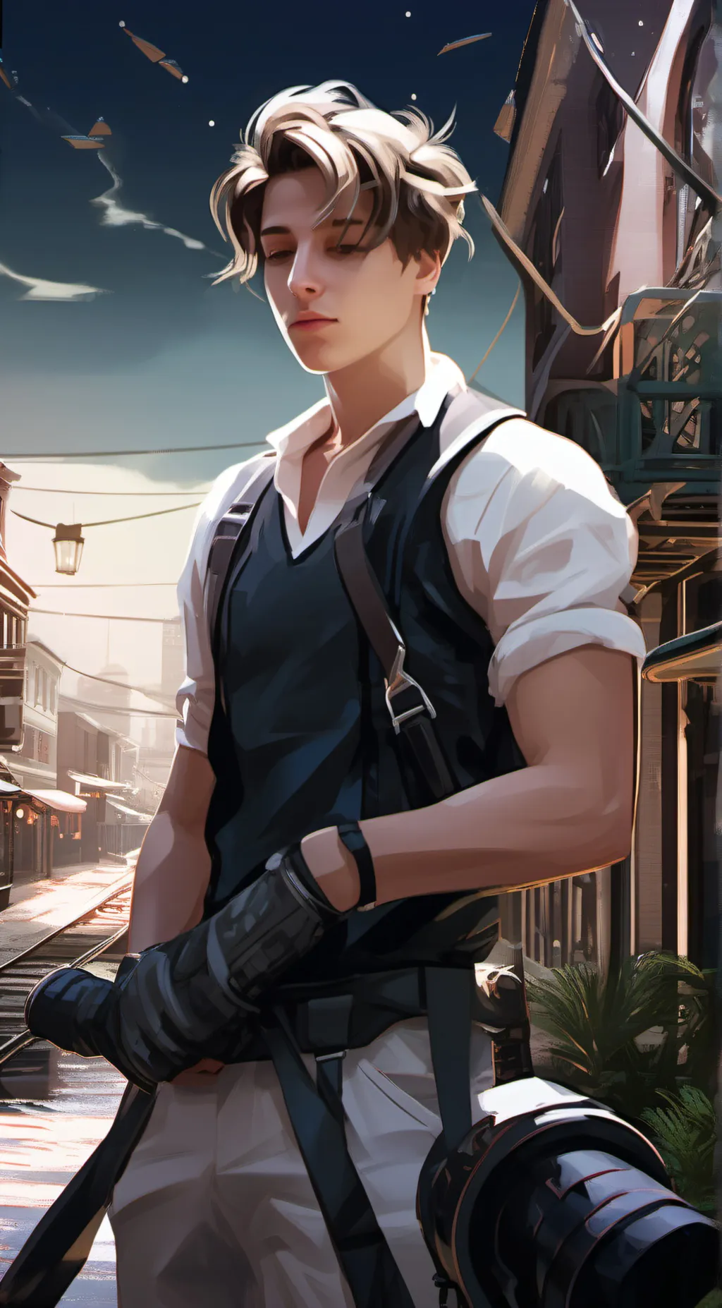 ai character: Alex background