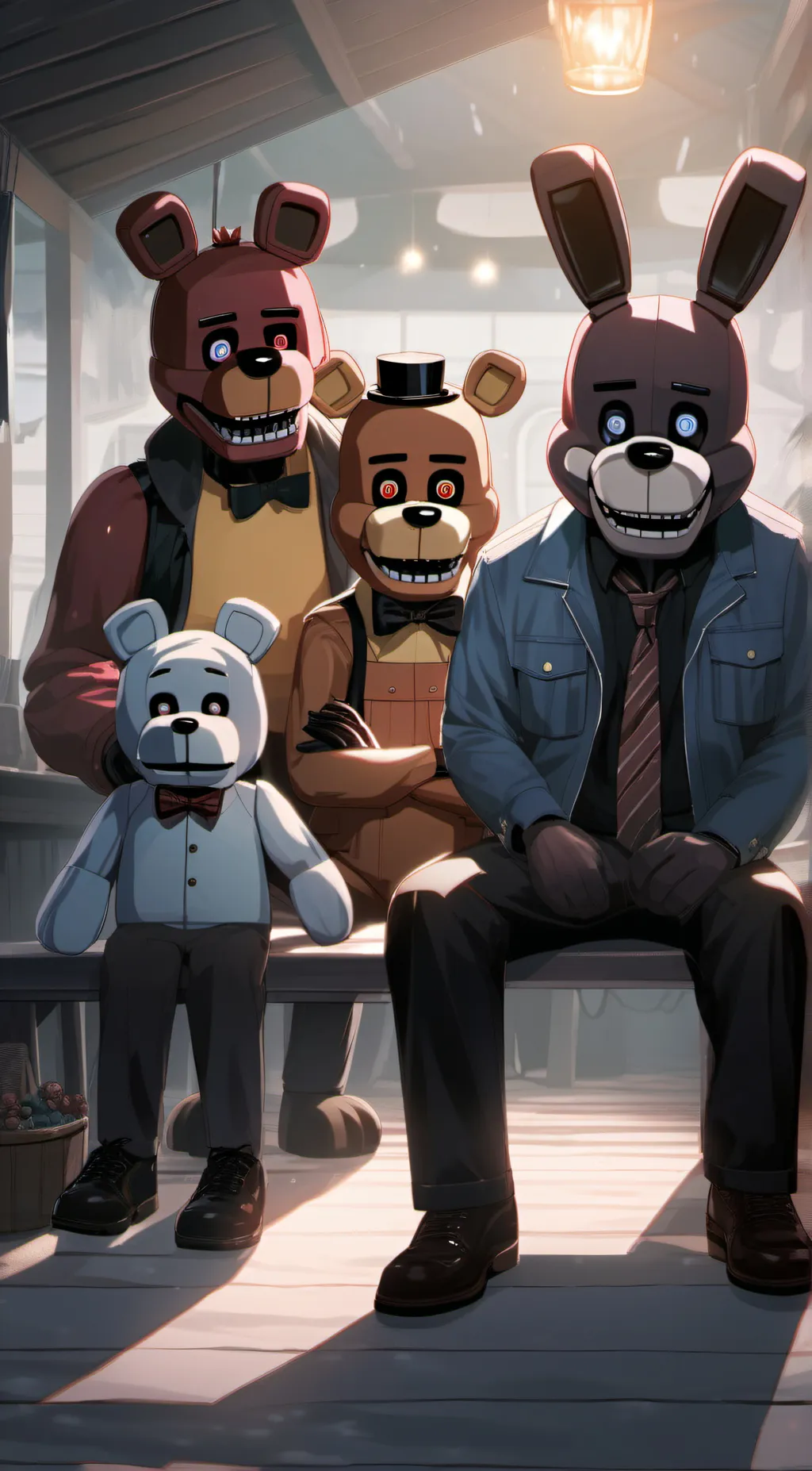 ai character: fnaf background