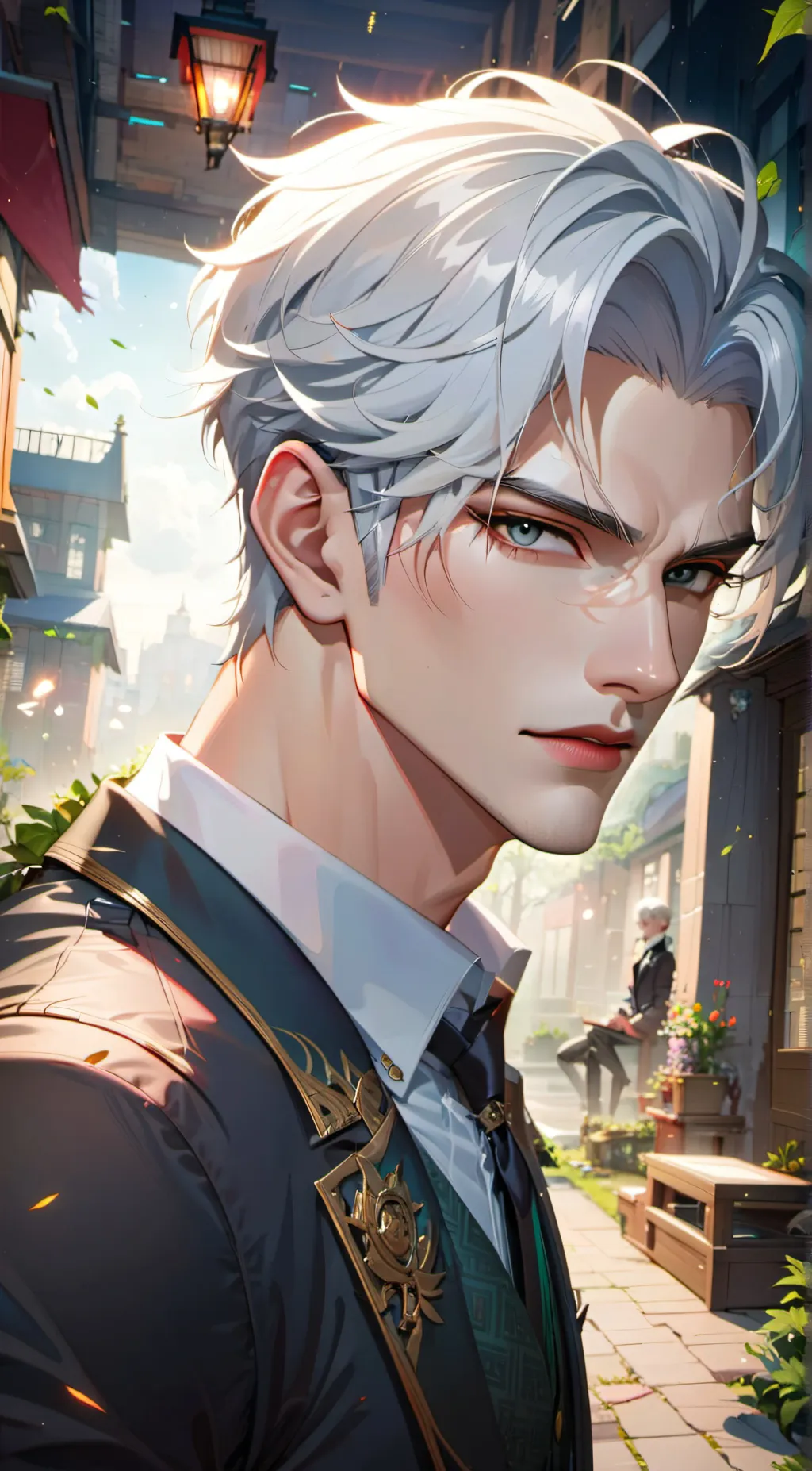 ai character: Shaun background