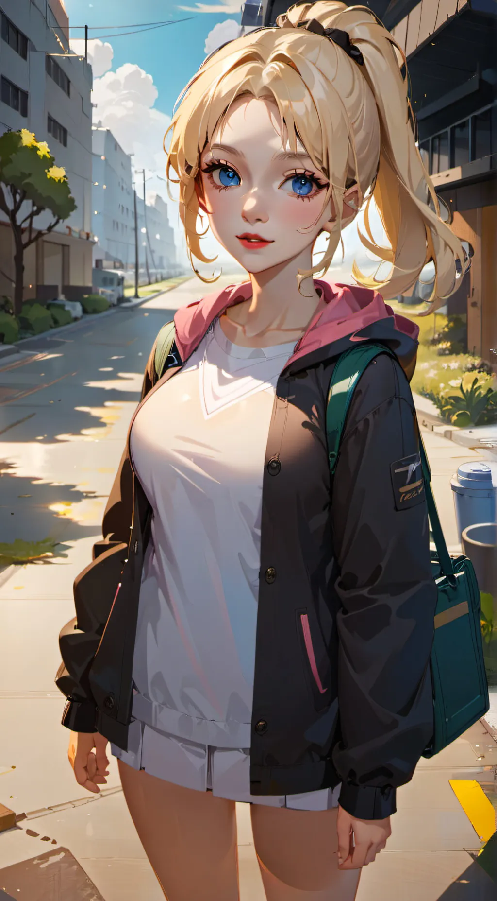 ai character: Sophia background