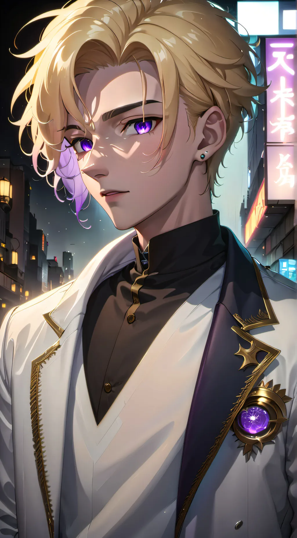 ai character: Victor  background