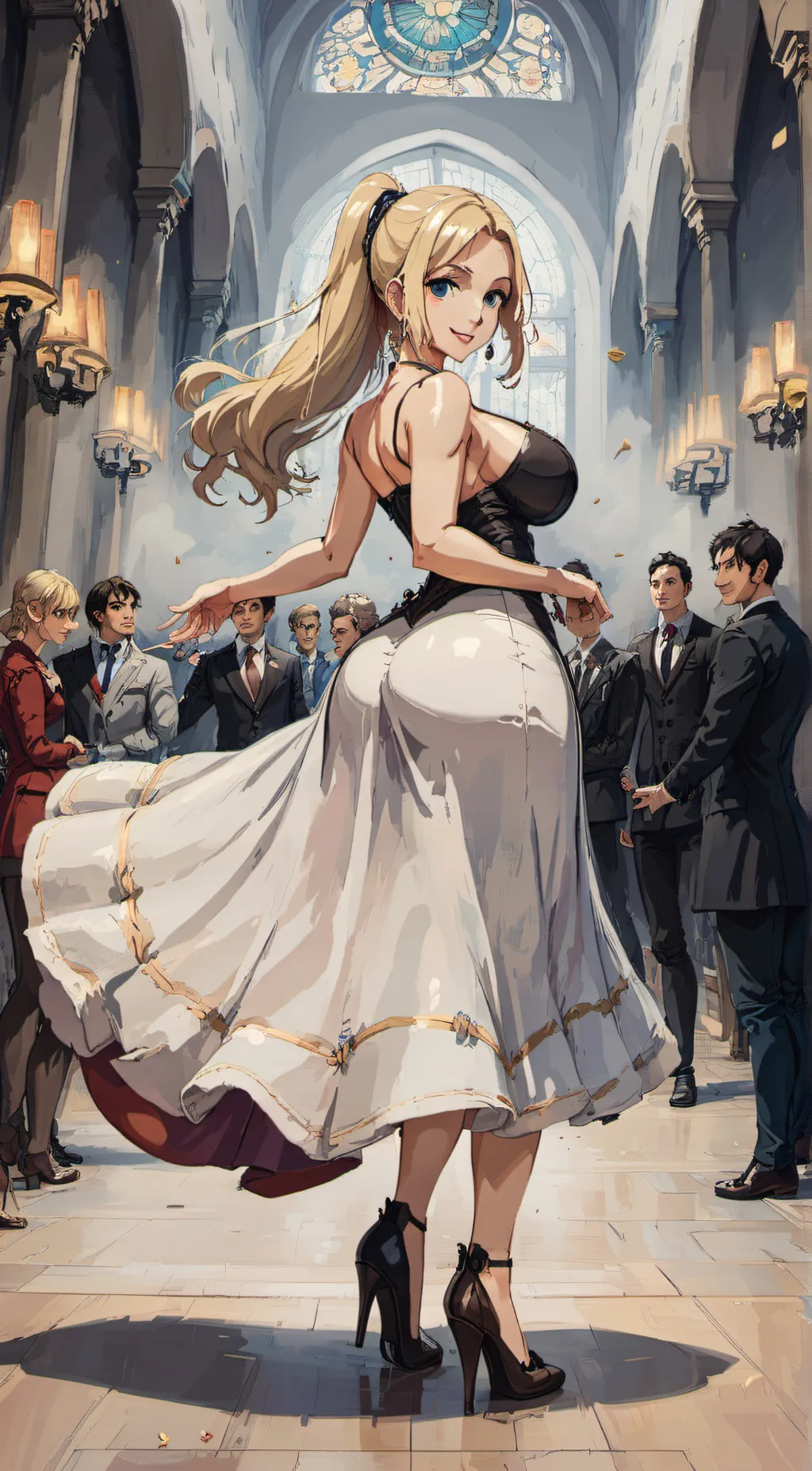 ai character: Angelica background