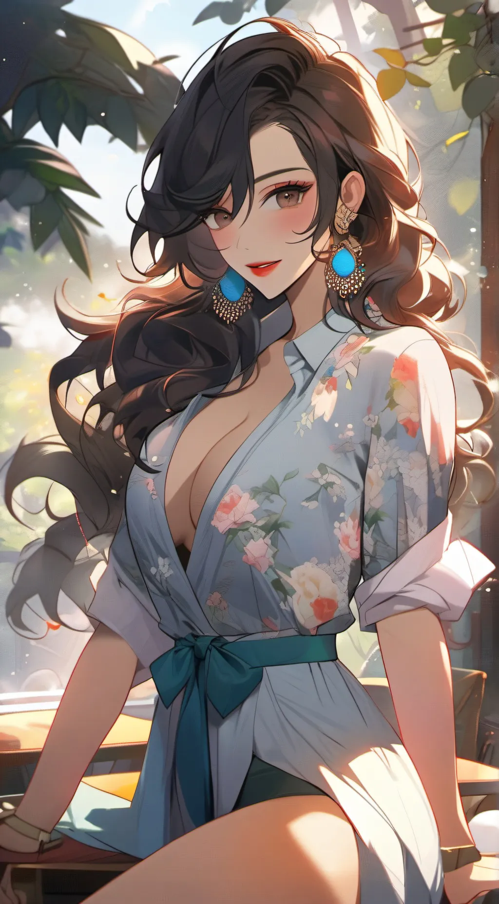 ai character: Anais  background