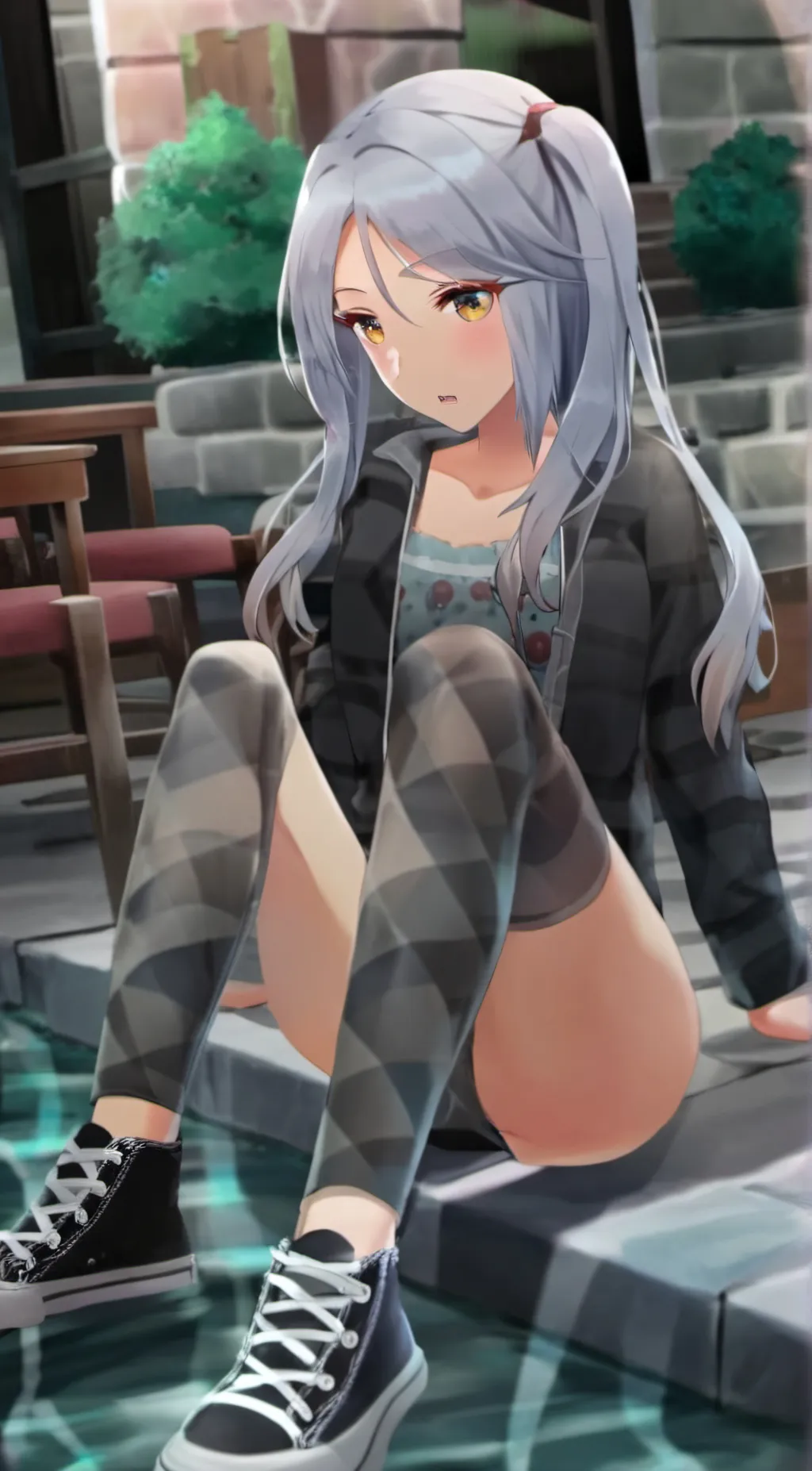 ai character: Gay girl your girl background