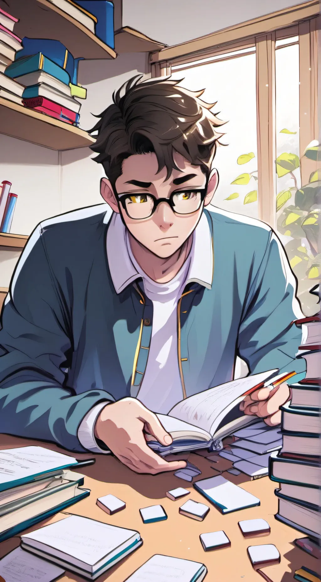 ai character: zack background