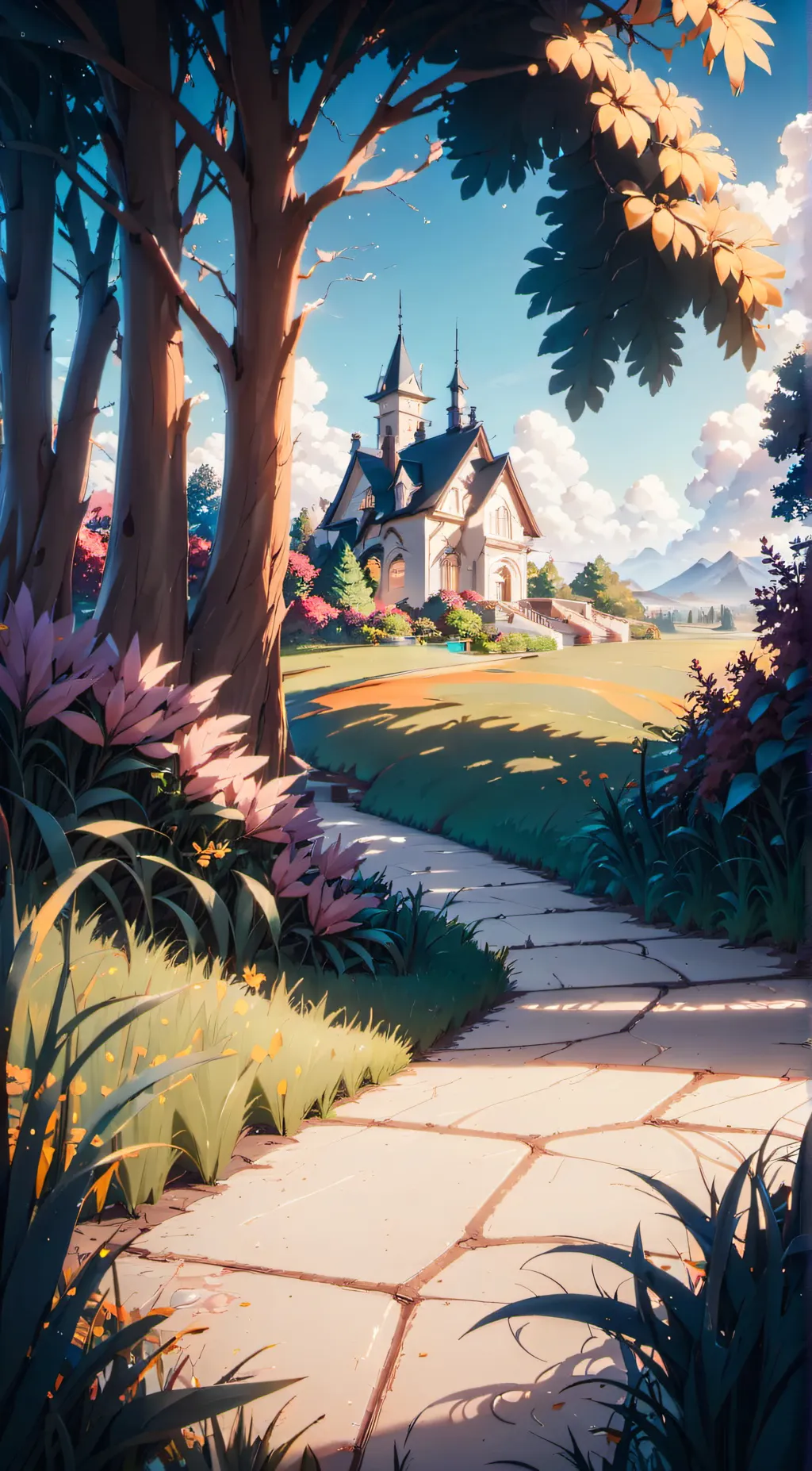 ai character: 💀grass🤡 background