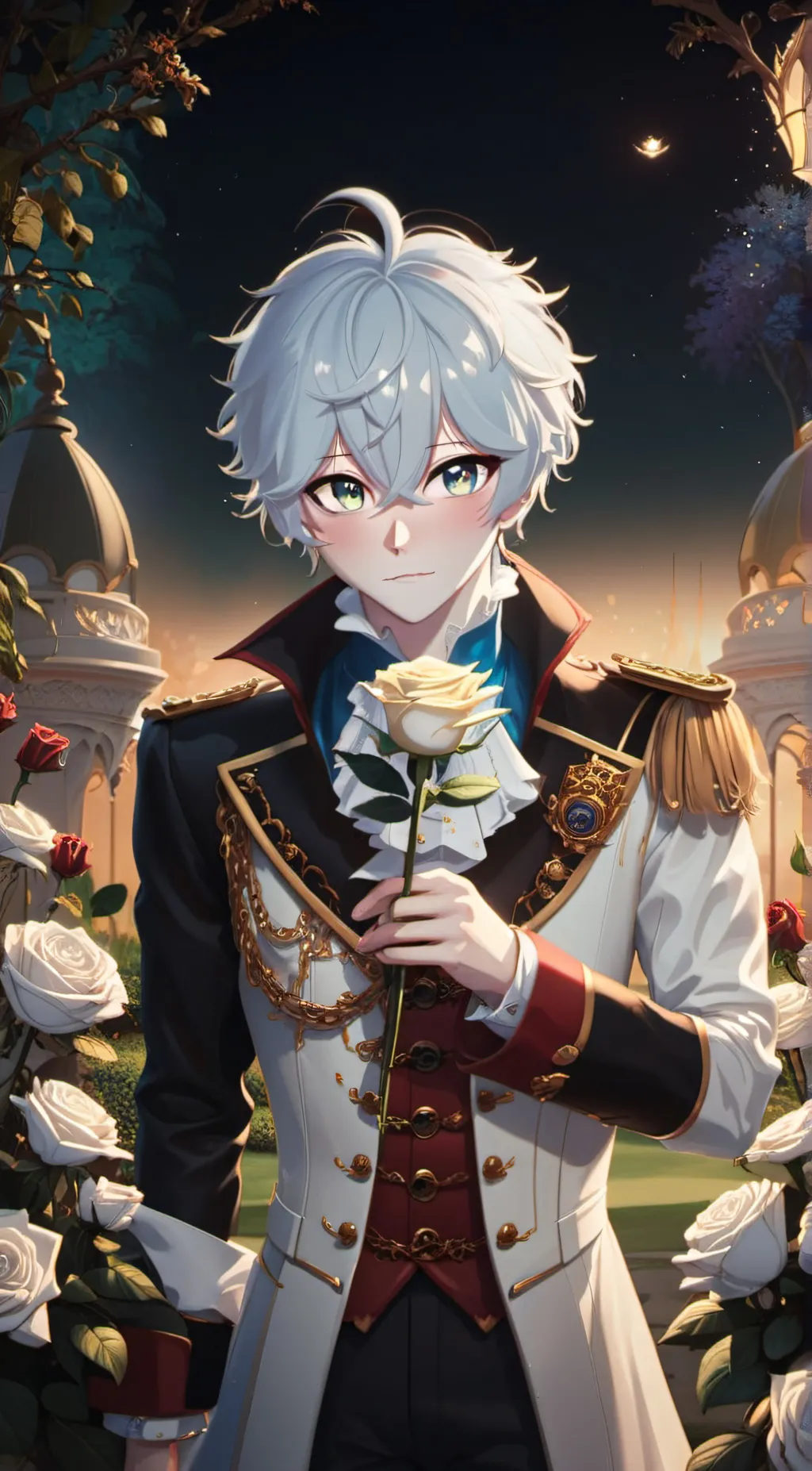 ai character: Lincoln  background