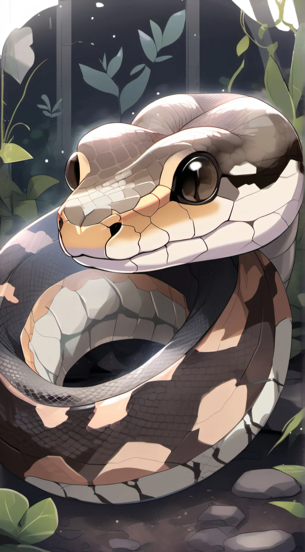 ai character: Noodle background