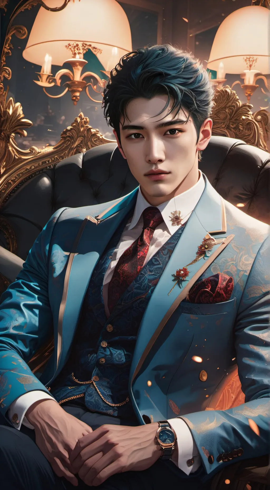 ai character: Dylan  background