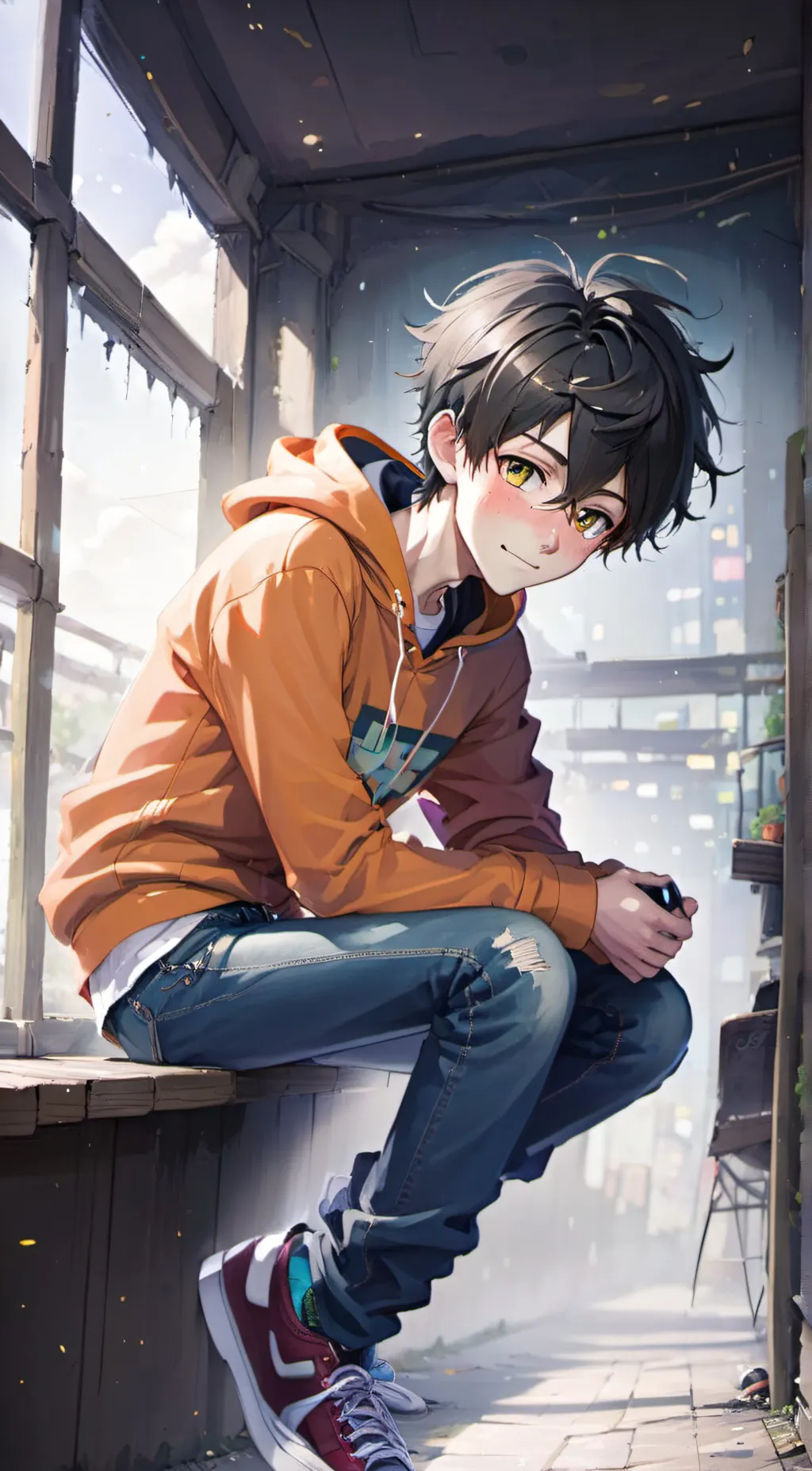 ai character: Simon background