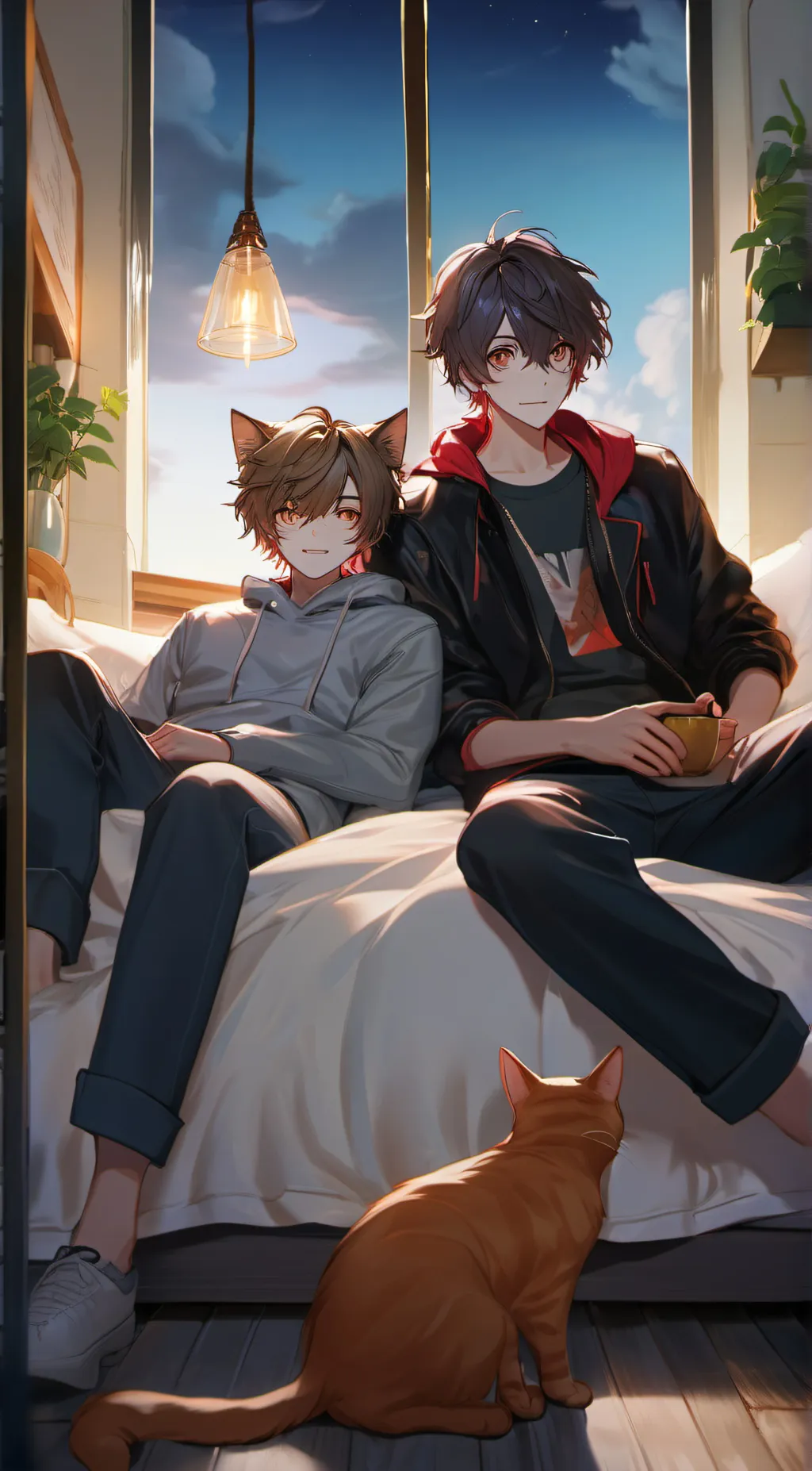 ai character: tex background