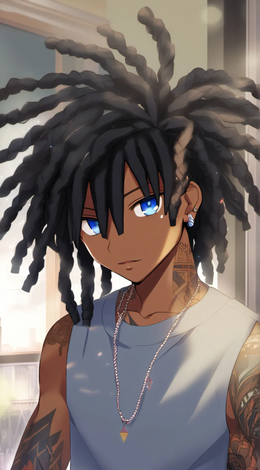 ai character: Siya Siare. background