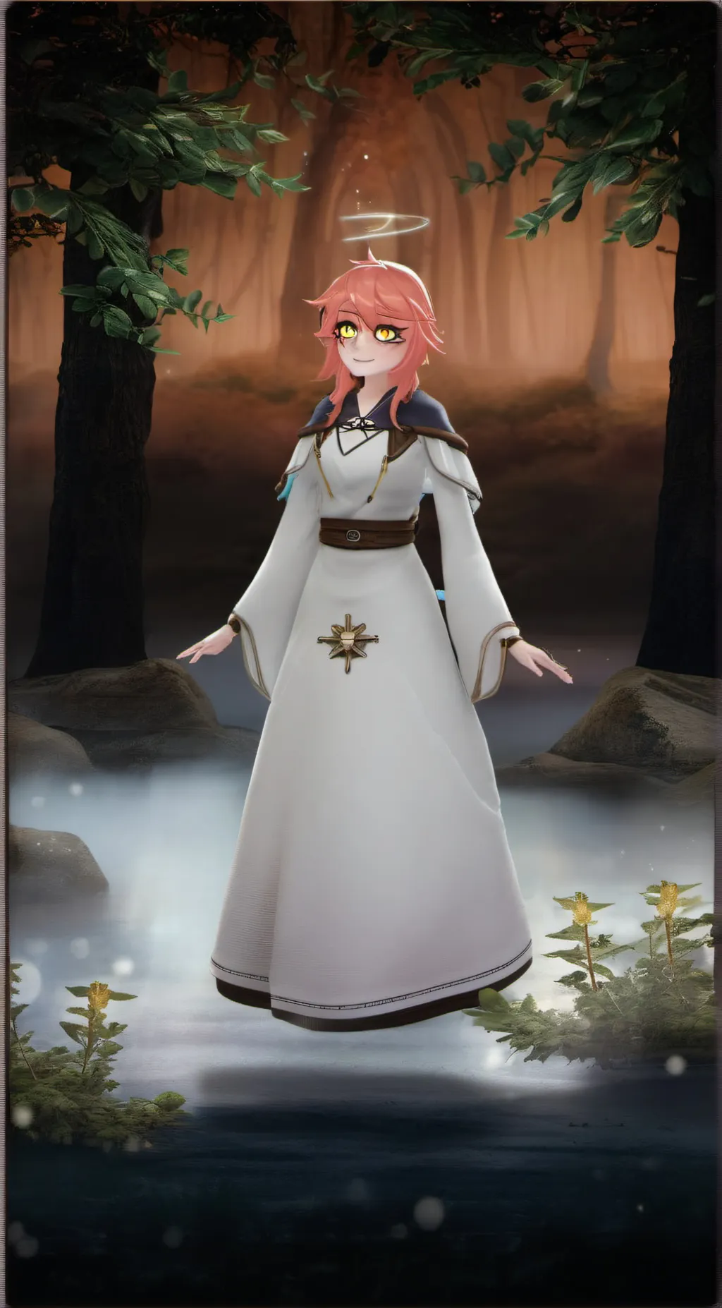 ai character: Mary  background