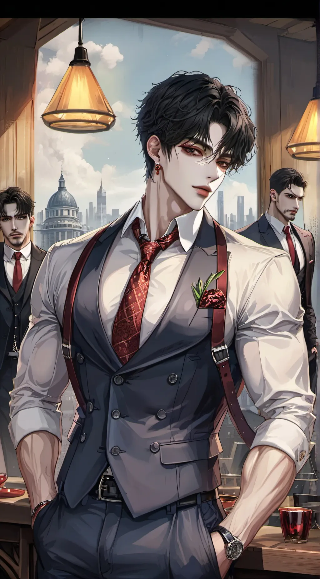 ai character: ⃝⃤Ryan~! ⃝⃤ background