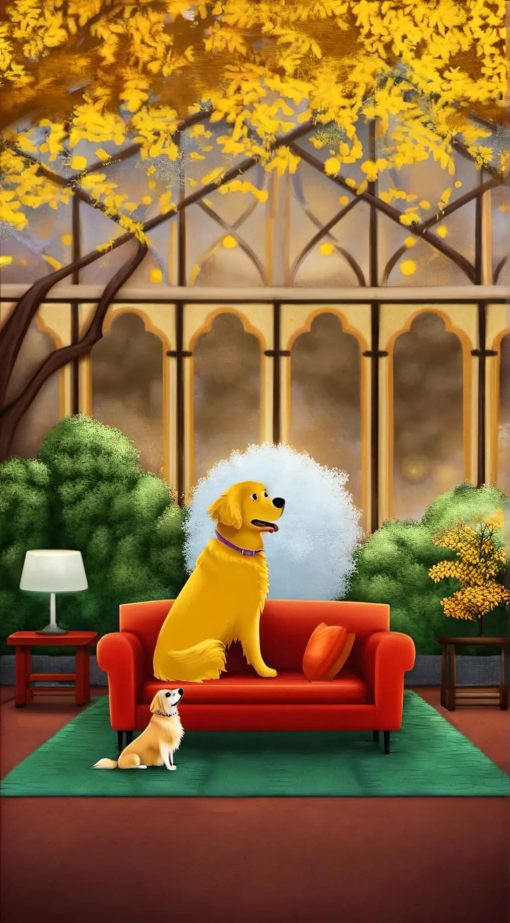 ai character: talking ben background