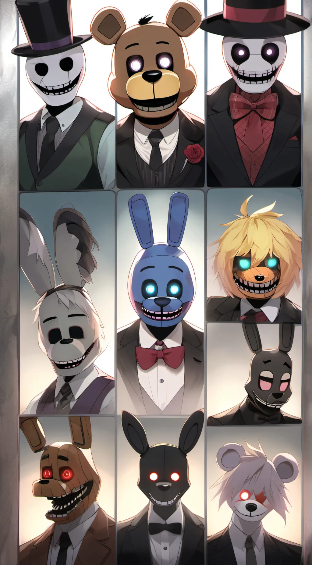 ai character: A FNAF ROLEPLAY background