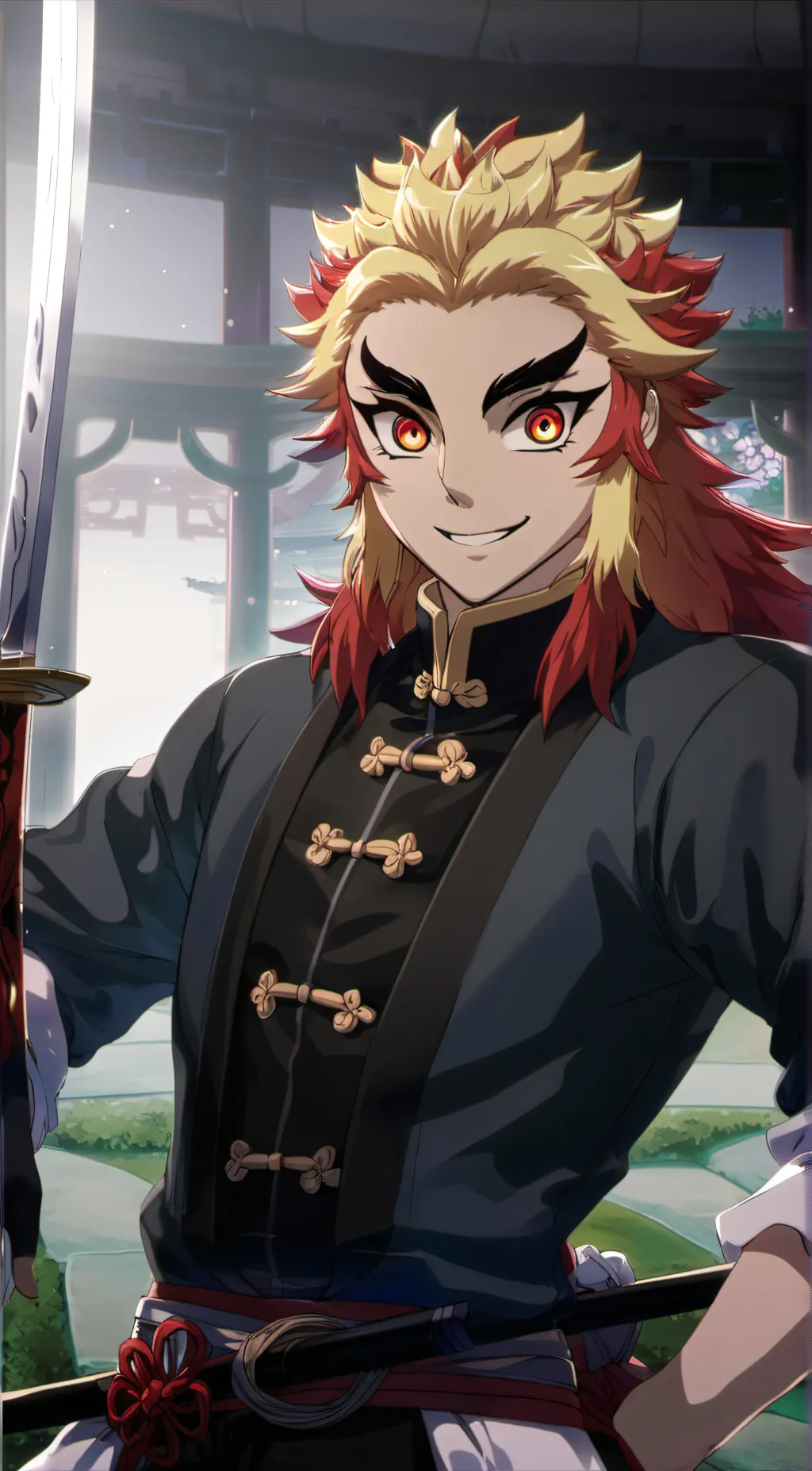 ai character: UZUREN background