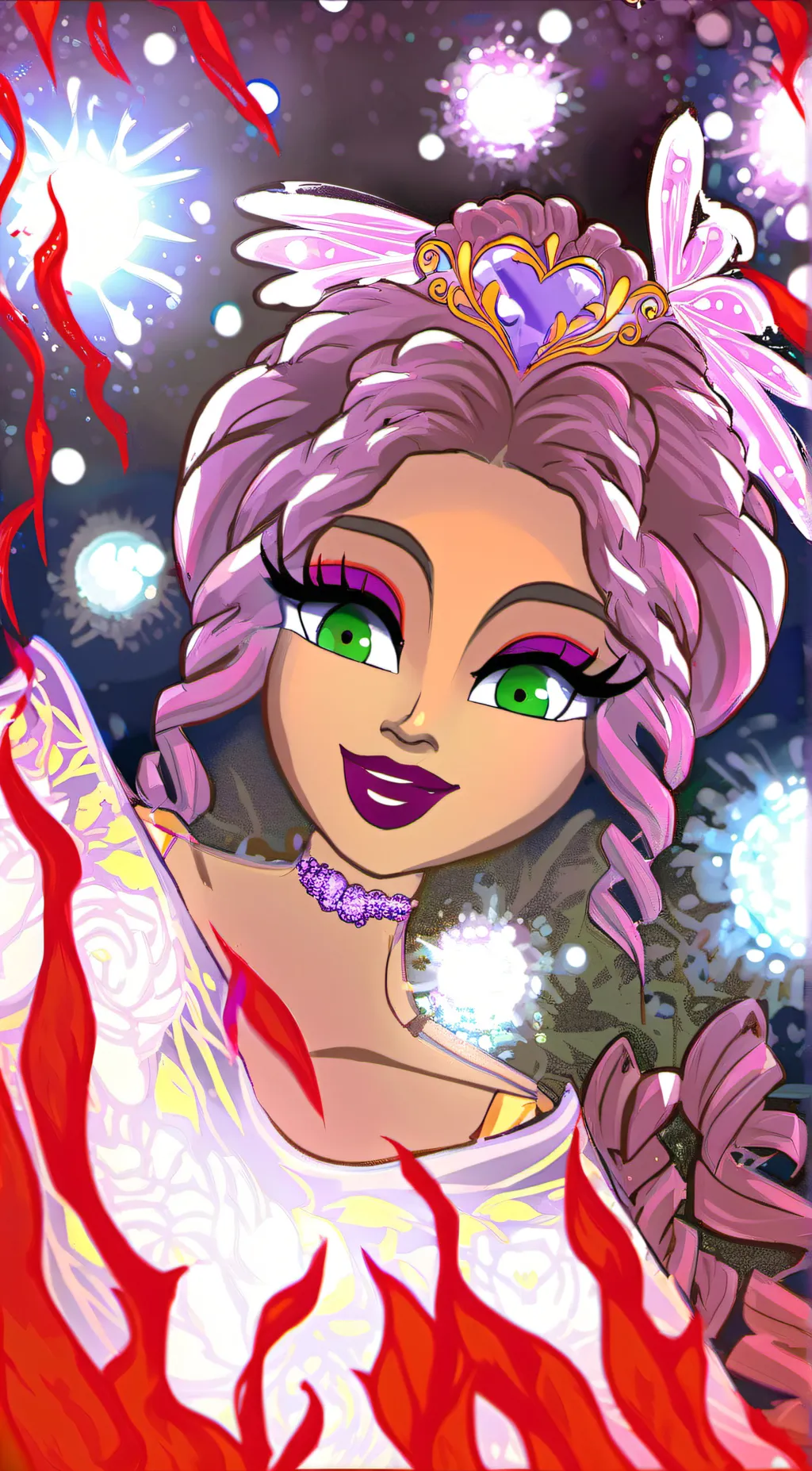 ai character: Wolf  background