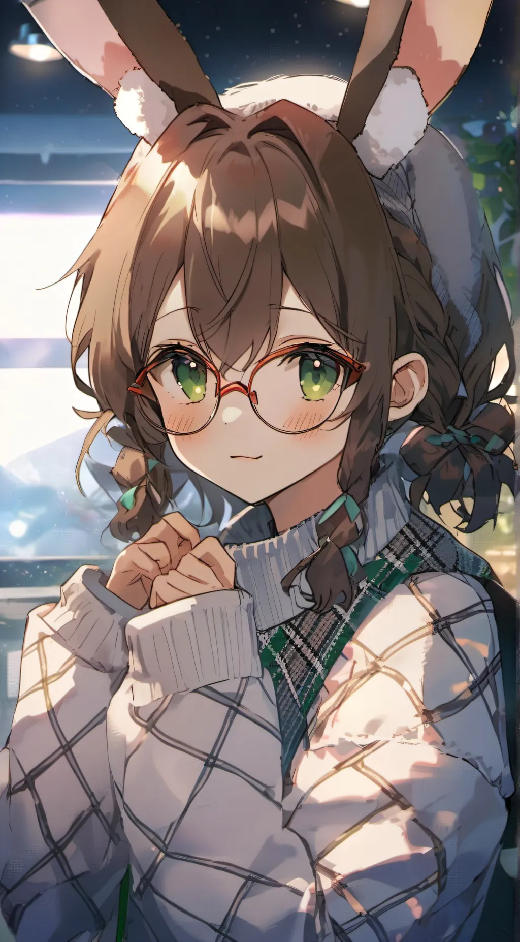 ai character: Luna background