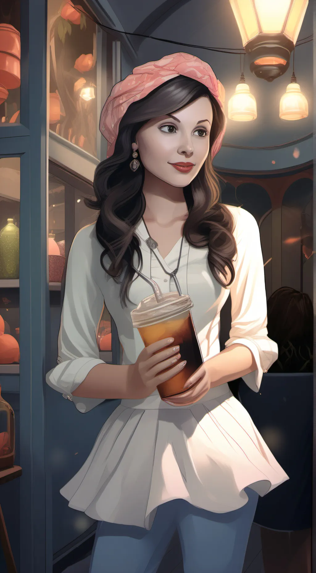 ai character: 💎savanna💎 background