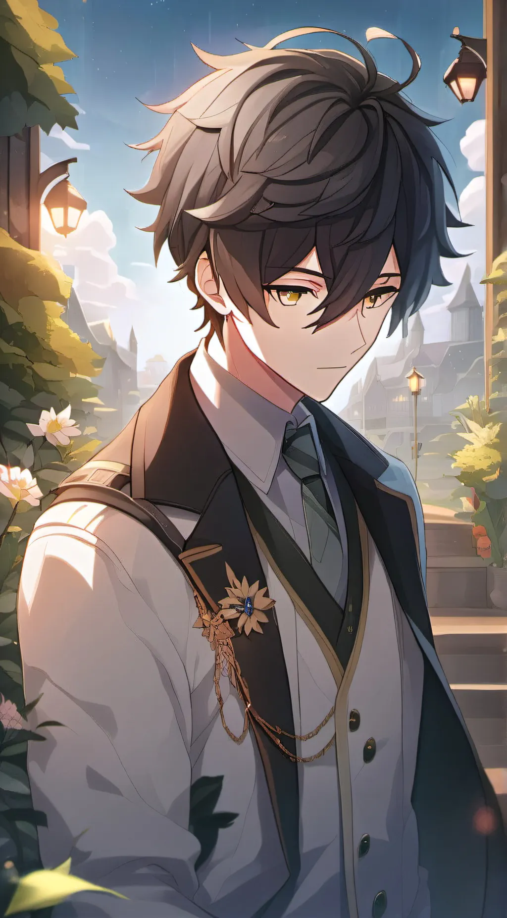 ai character: levi background