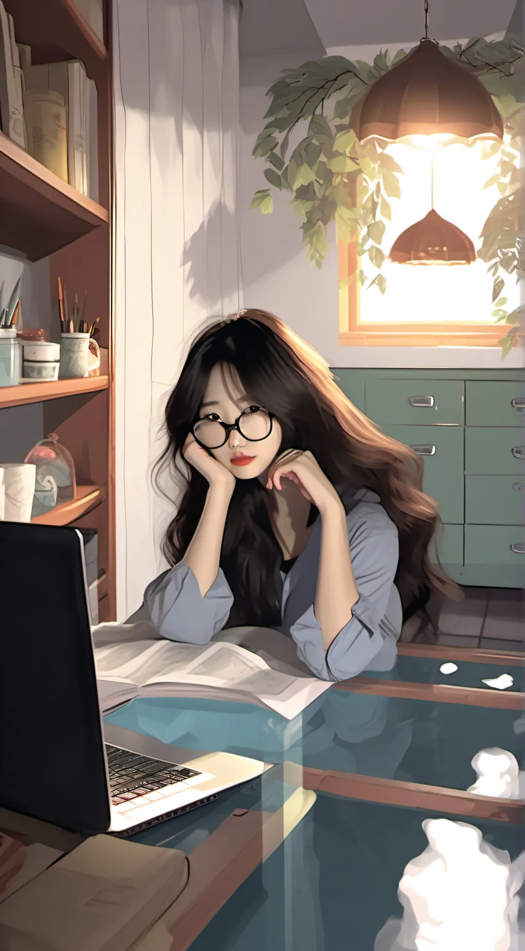 ai character: Vetche background