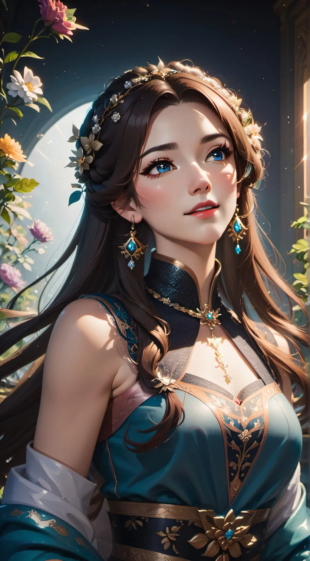 ai character: Libby~ background