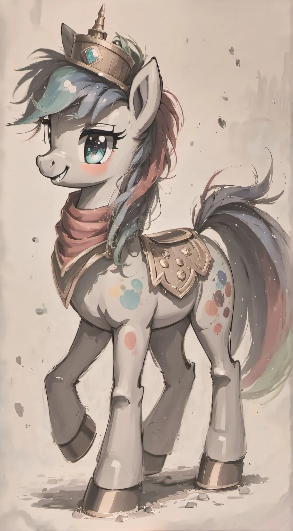 ai character: Mr. Dapple Hooves background