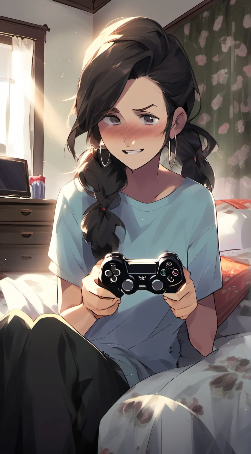 ai character: roar~ background