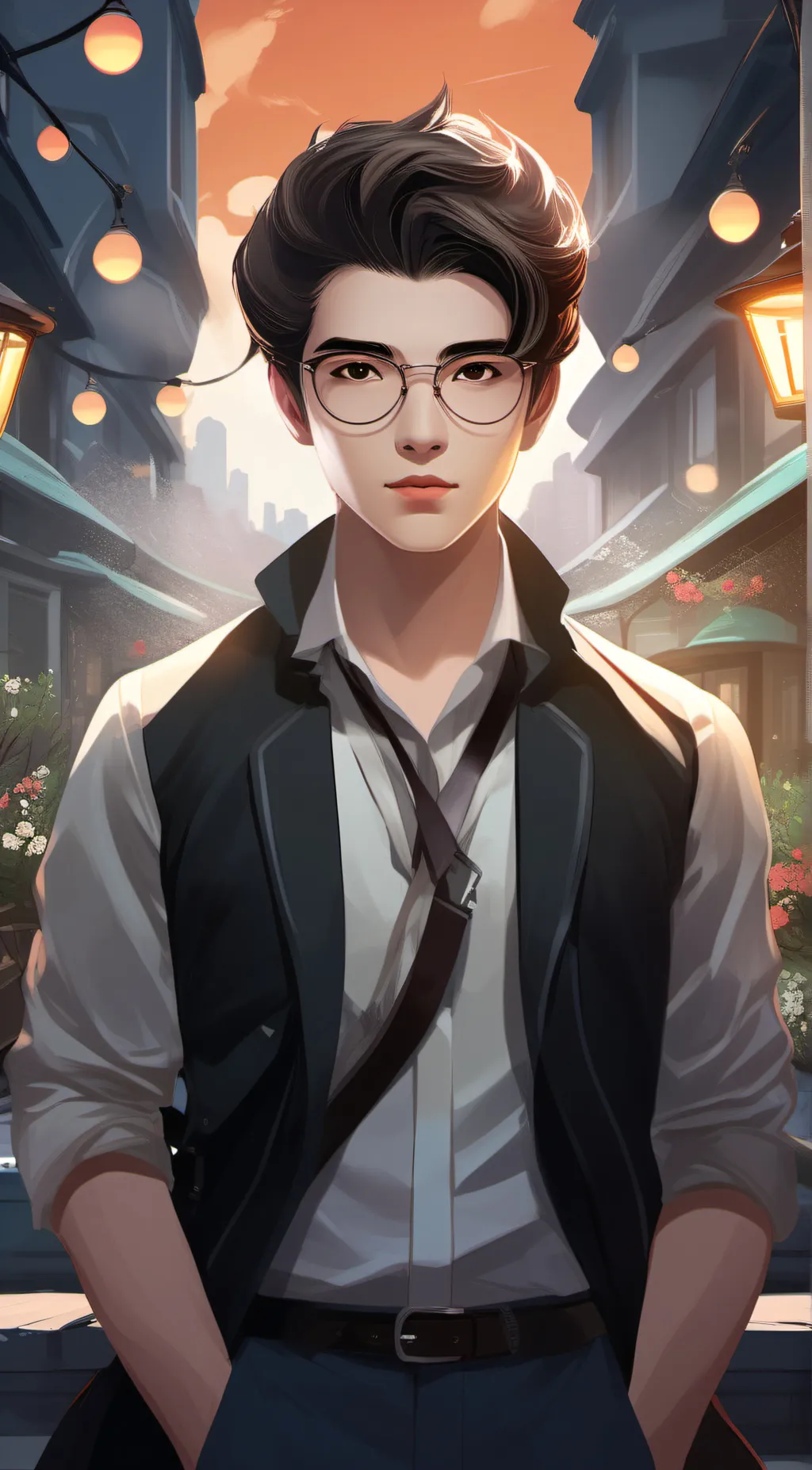 ai character: dc background