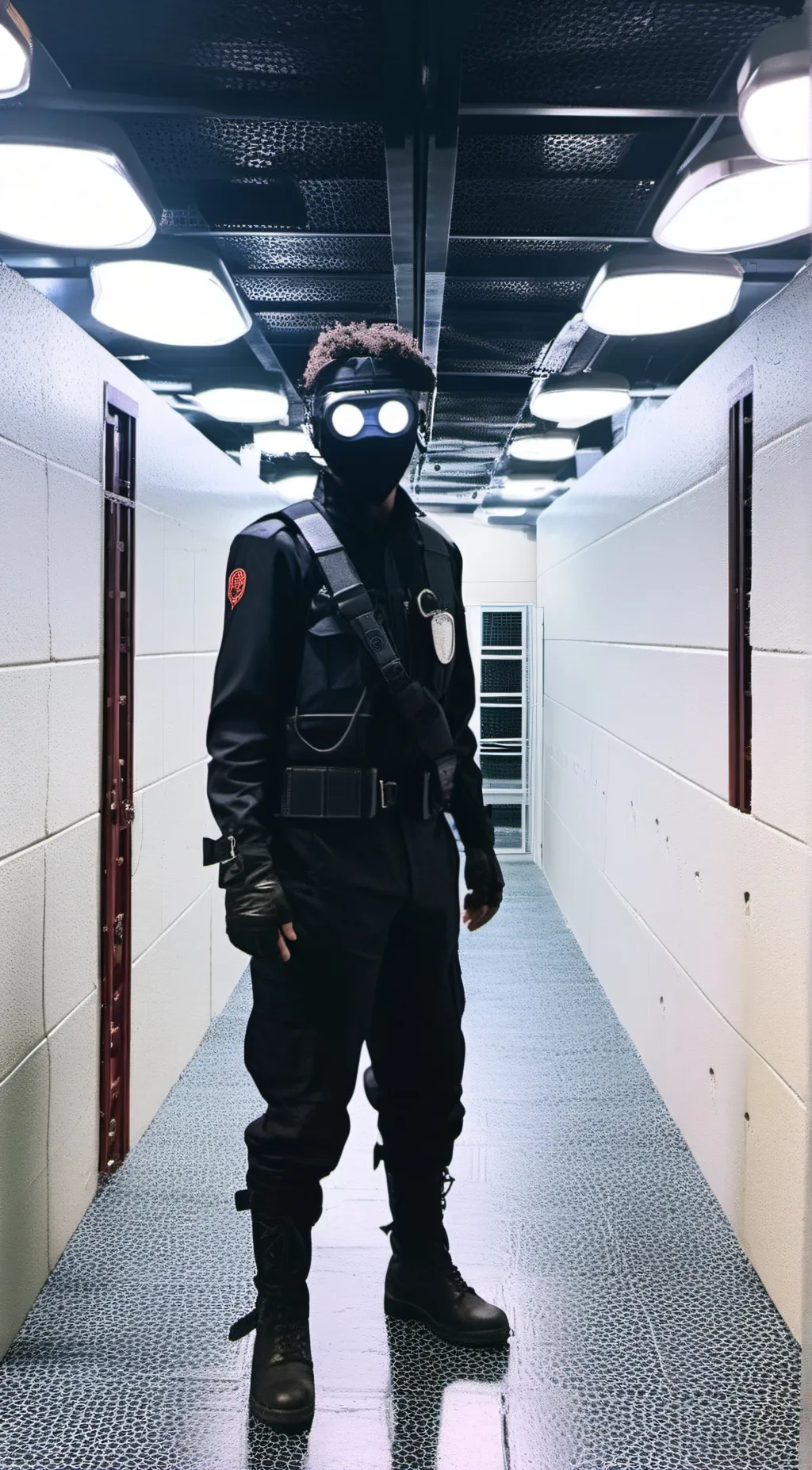 ai character: Scp guard  background