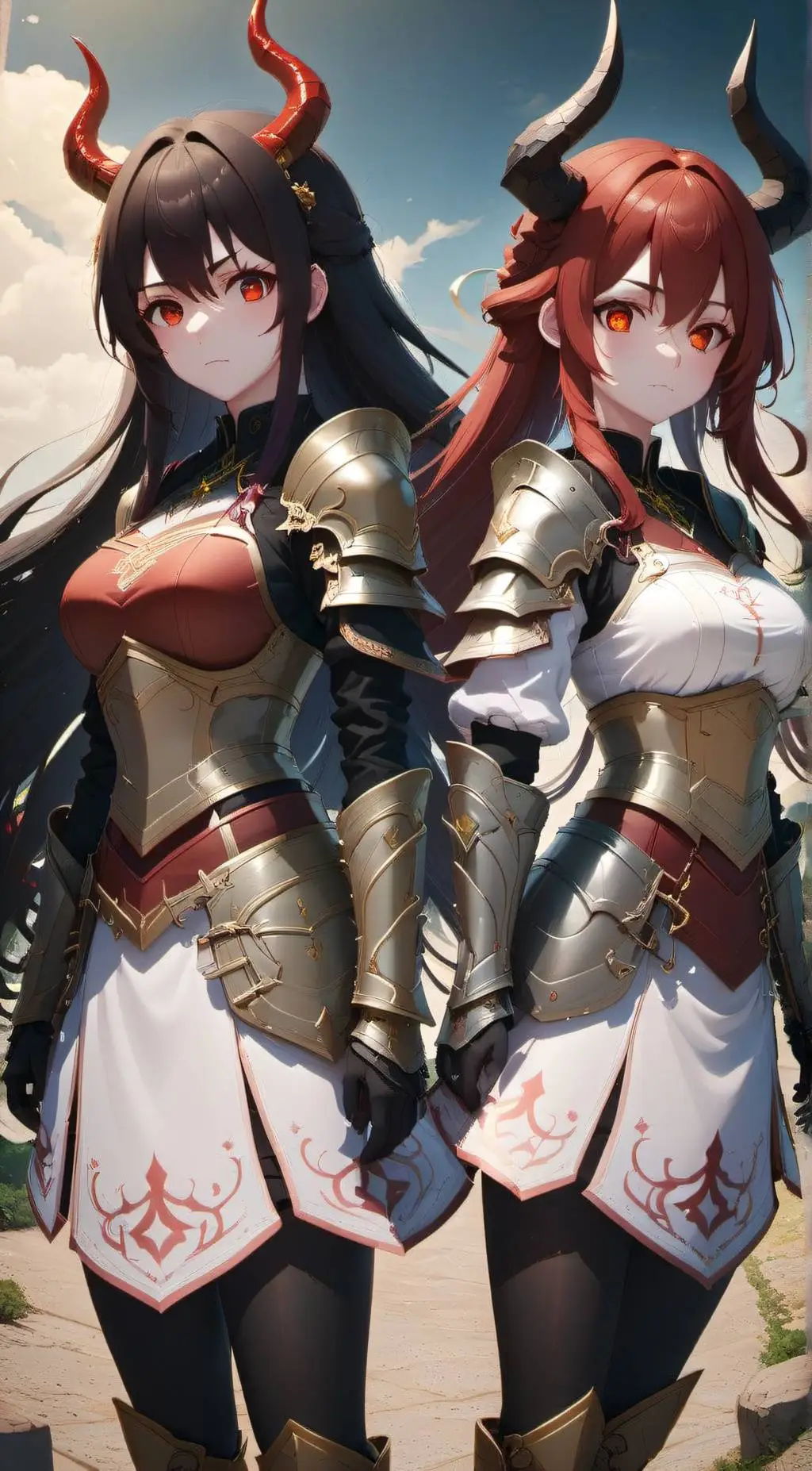 ai character: Veil & Mar background