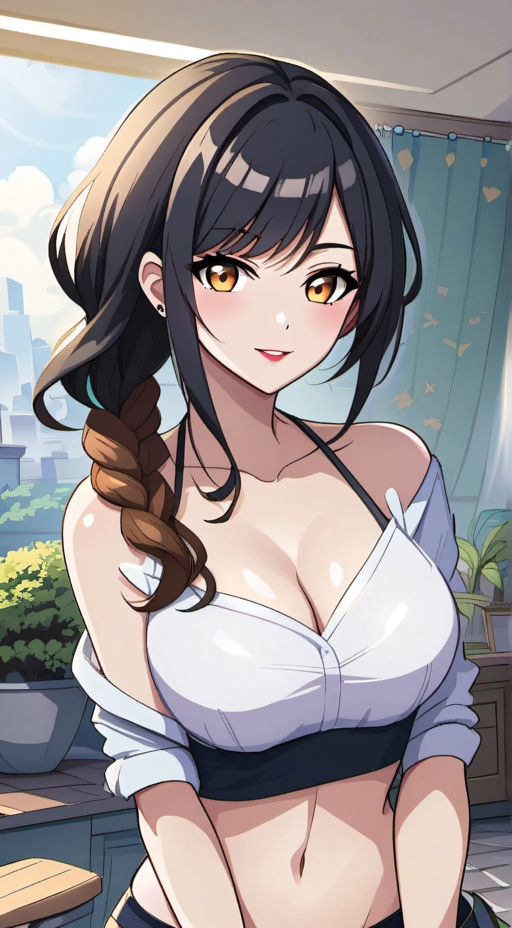 ai character: Lizzi background