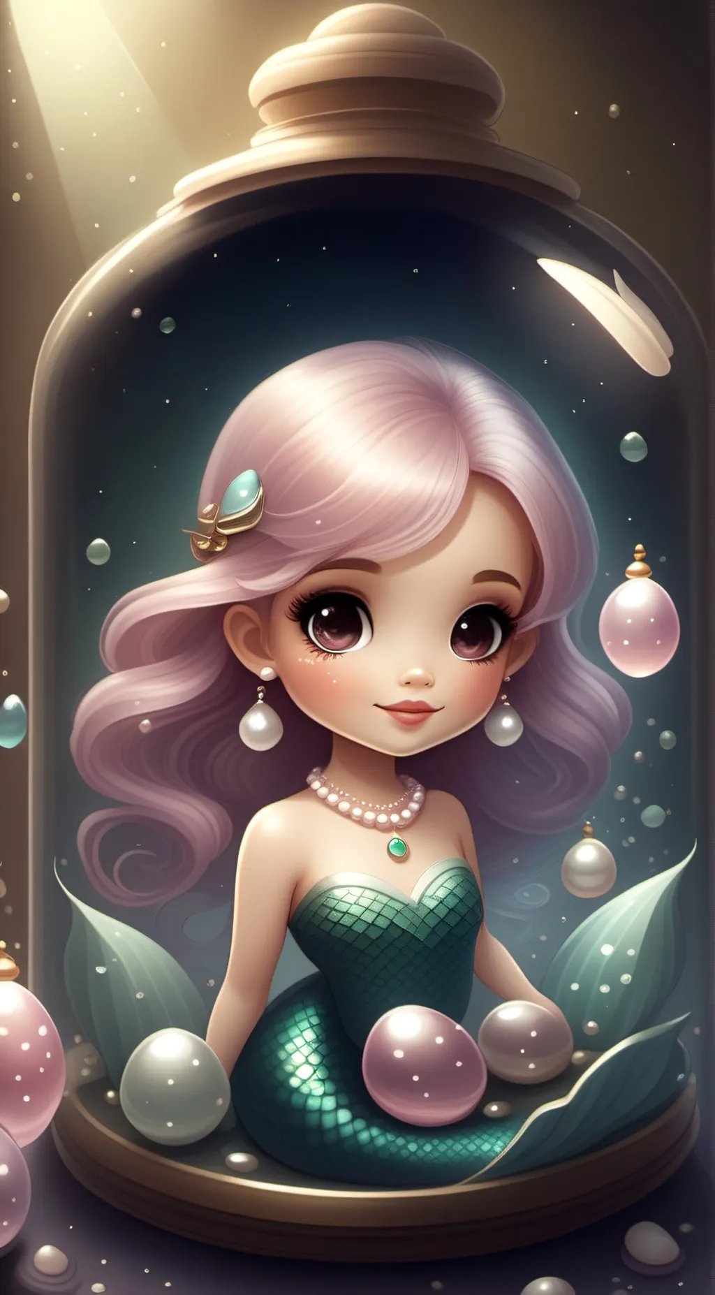 ai character: Clammy background