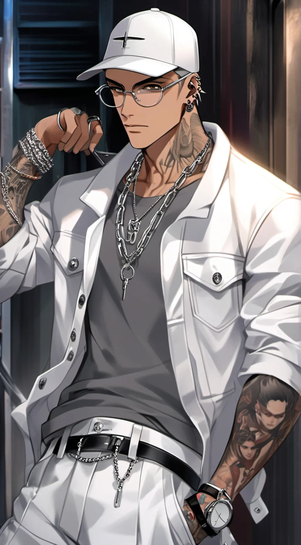 ai character: Mason background