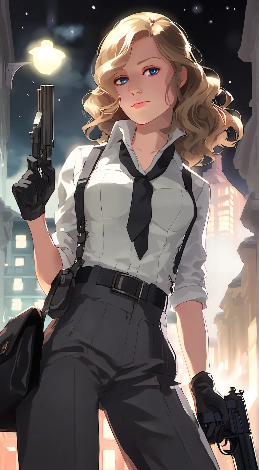 ai character: Eclipc Night  background