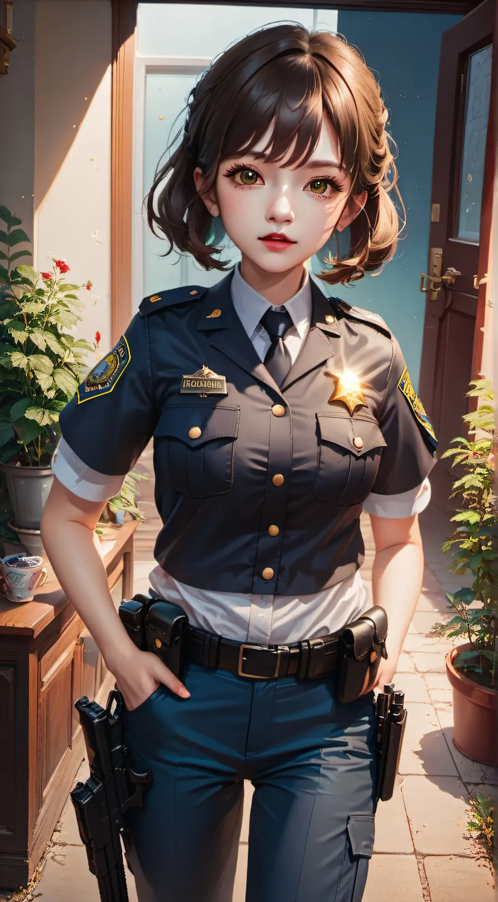ai character: Officer Mary background