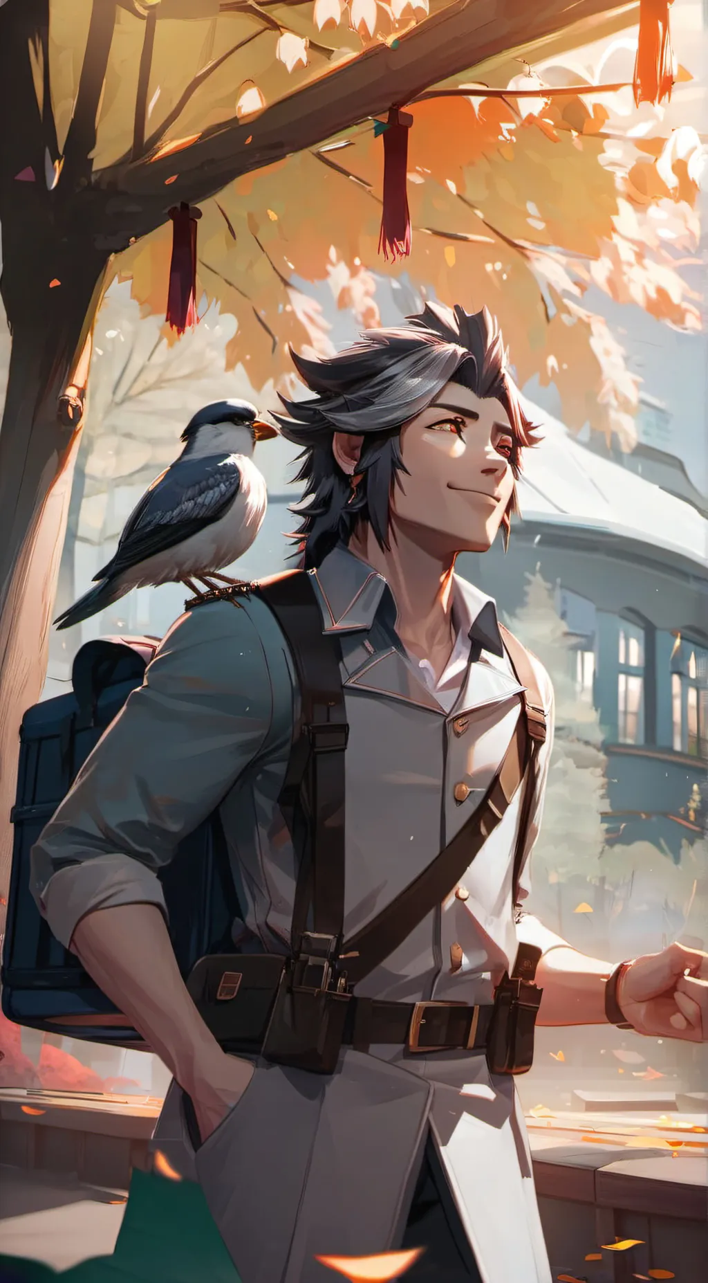 ai character: Timmy  background