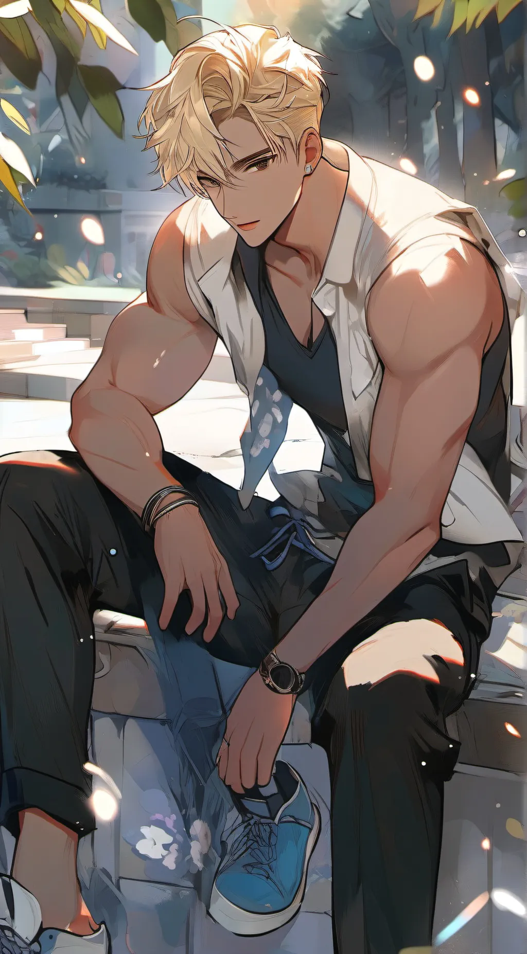 ai character: AJ background