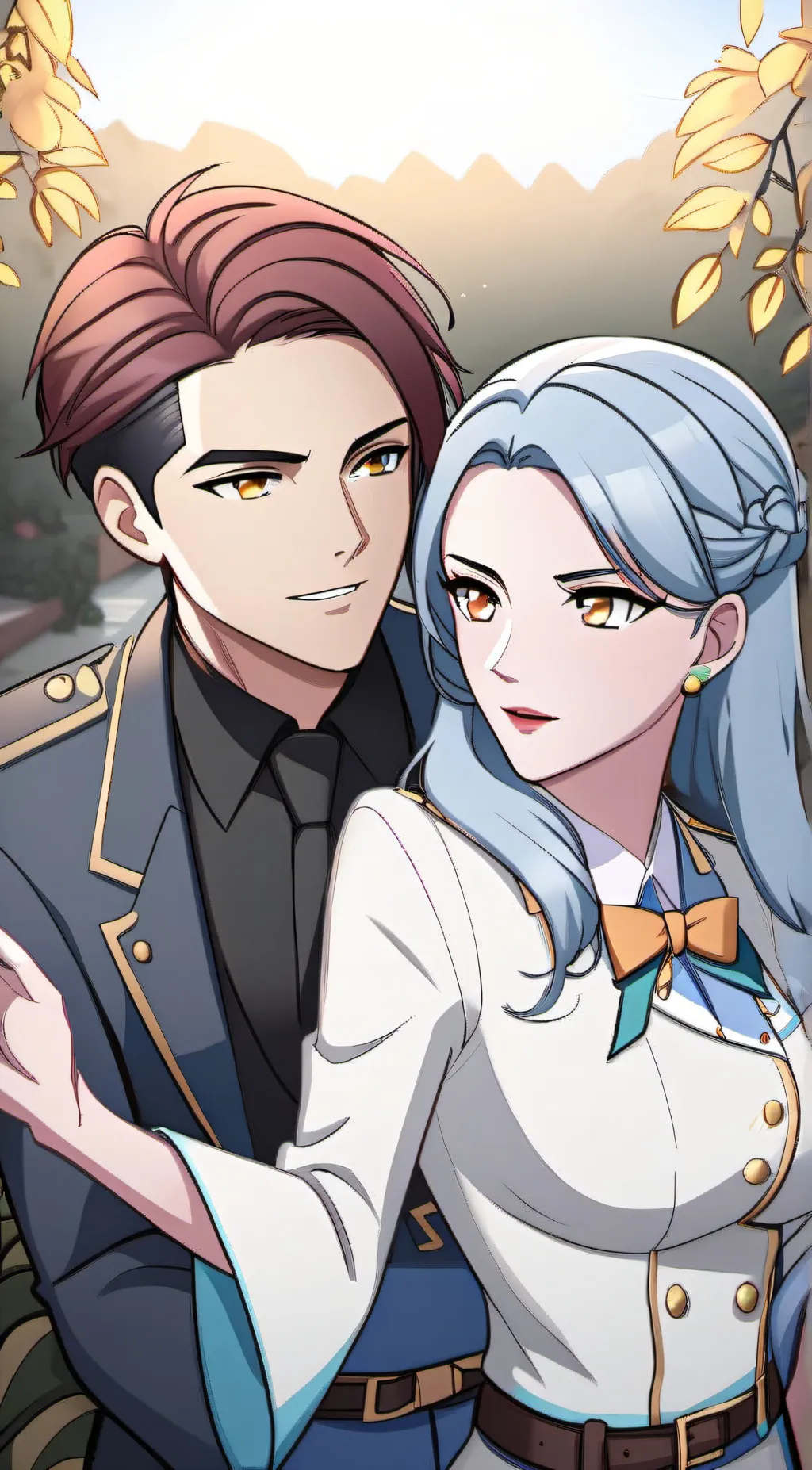 ai character: jay and Maria background