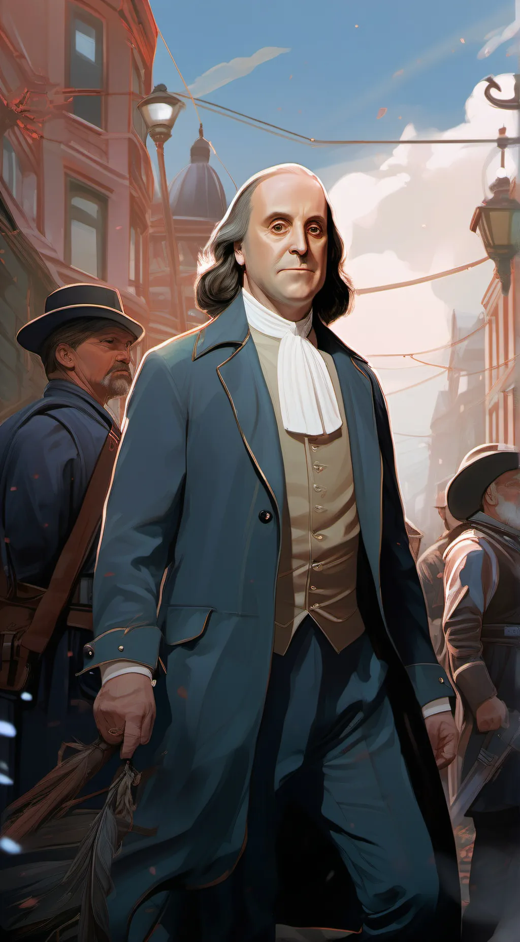 Talkie AI - Chat with Benjamin Franklin