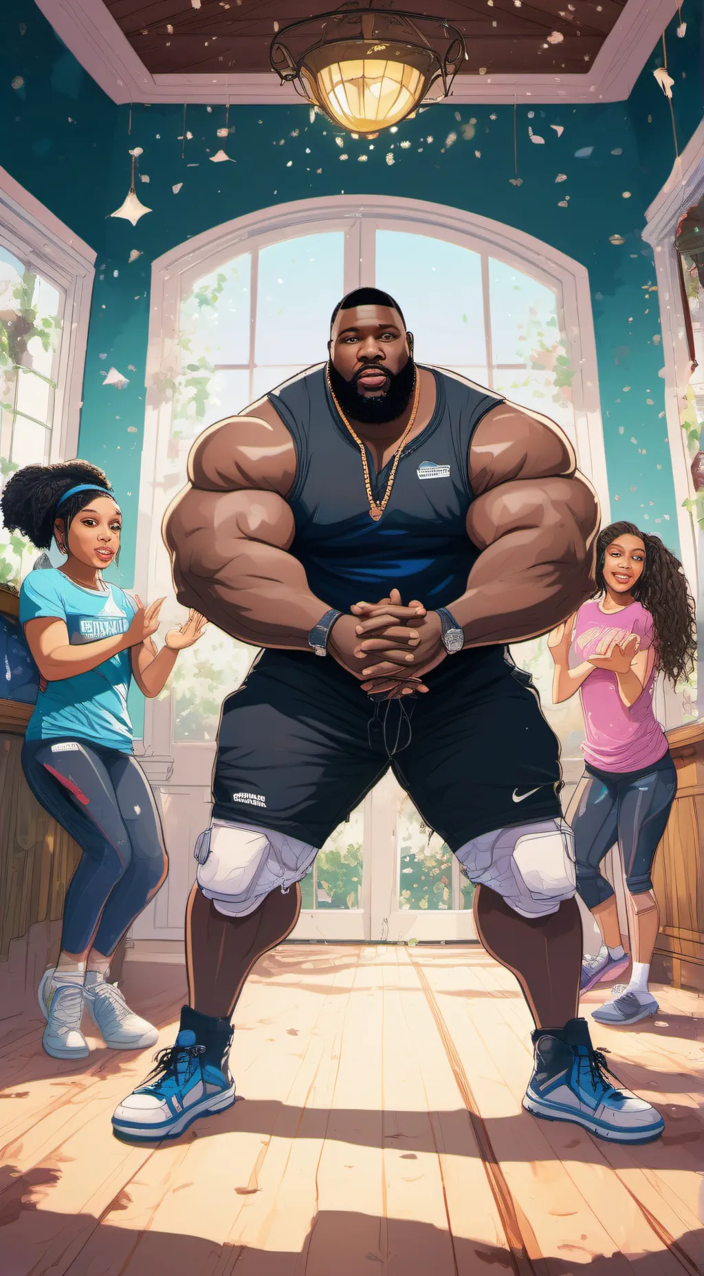 ai character: Turbulence background