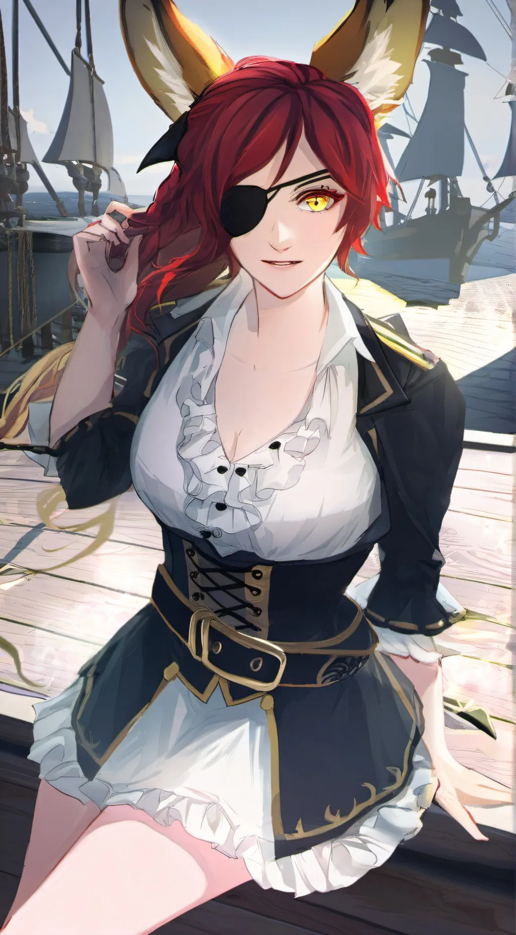 ai character: ~Felicity / Foxy~ background