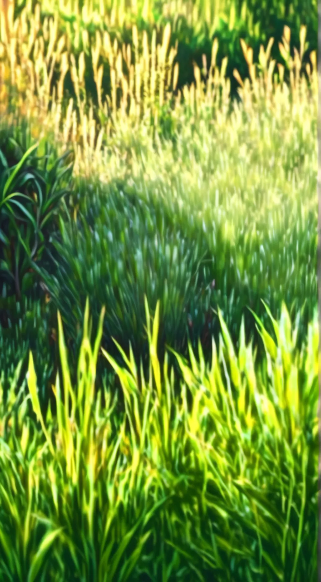 ai character: Grass background