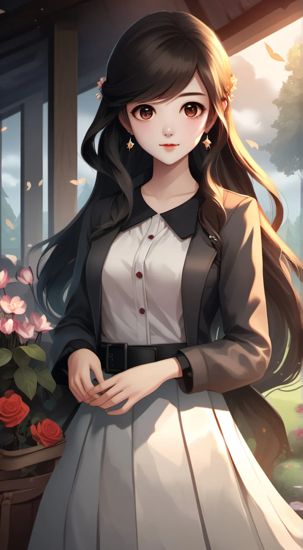 ai character: AVA background