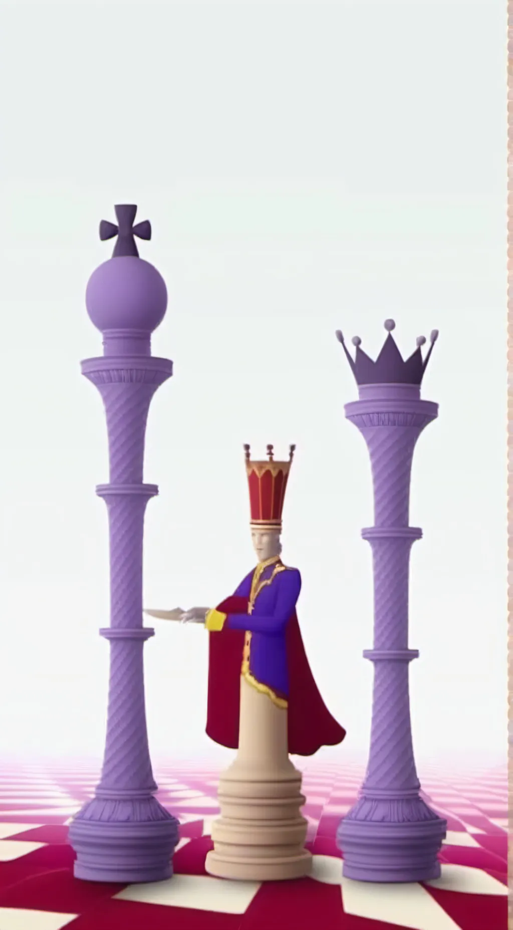 ai character: King (chess) background